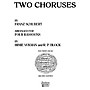 Southern Two Choruses (Bassoon Quartet) Southern Music Series Arranged by Himie Voxman