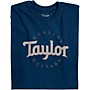 Taylor Two-Color Logo Tee Medium Navy