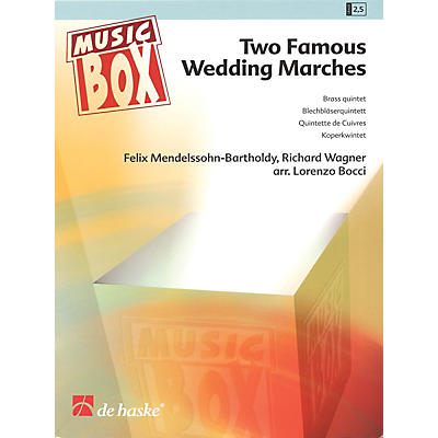 De Haske Music Two Famous Wedding Marches De Haske Ensemble Series Arranged by Lorenzo Bozzi