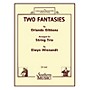 Southern Two Fantasies (String Trio) Southern Music Series Arranged by Elwyn Wienandt