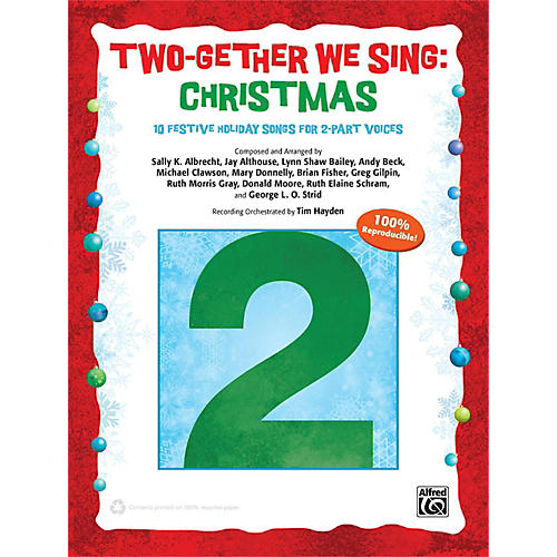 Alfred Two-Gether We Sing: Christmas CD Kit Book & Enhanced CD