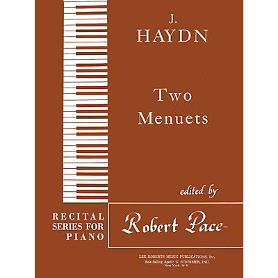 Lee Roberts Two Menuets (Recital Series for Piano, Brown (Book V)) Pace Piano Education Series by Josef Haydn