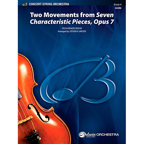 Two Movements from Seven Characteristic Pieces, Op. 7 - Concert String Orchestra Grade 4 Set