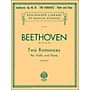 G. Schirmer Two Romances Op 40 and 50 for Violin / Piano By Beethoven