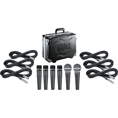 Two SM58 & Four SM57 Mic Package