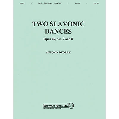 Hal Leonard Two Slavonic Dances Concert Band Level 3 Arranged by Andrew Balent