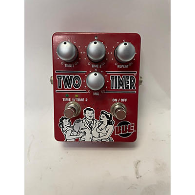 BBE Two Timer Dual Analog Delay Effect Pedal