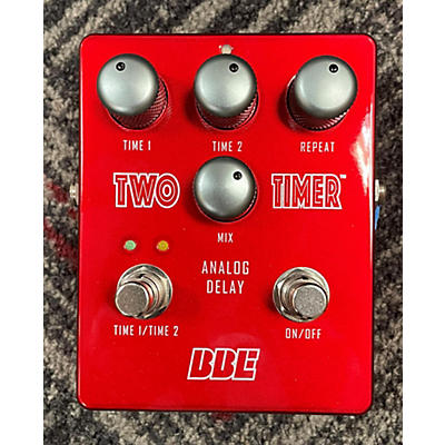BBE Two Timer Dual Analog Delay Effect Pedal