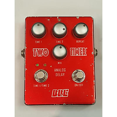 BBE Two Timer Dual Analog Delay Effect Pedal