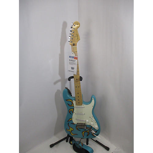 Fender Tyler The Creator Strat Solid Body Electric Guitar Blue