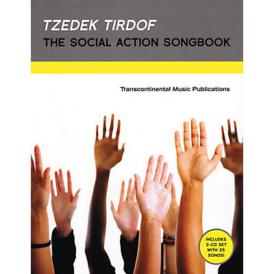 Transcontinental Music Tzedek Tirdof - The Social Action Songbook Transcontinental Music Folios Softcover with CD by Various