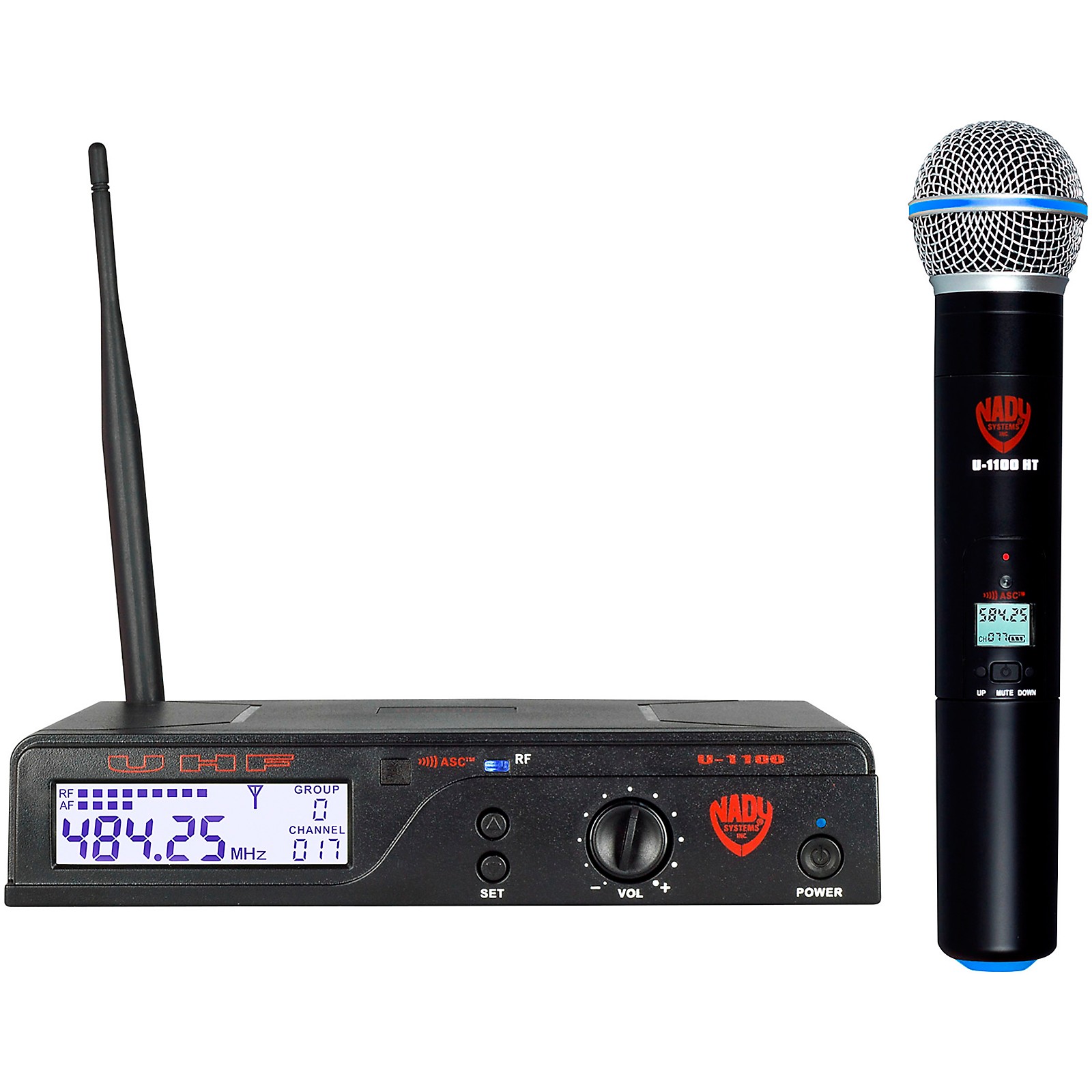Nady U1100 HT 100 Channel UHF Handheld Wireless Microphone System