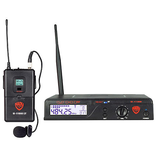 U-1100 LT - 100 Channel UHF Wireless System with Omnidirectional Lavalier/Lapel Microphone