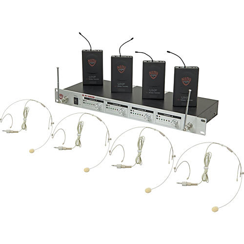 Nady U-41 Quad HM10 Headset Wireless System (14/16/10/12)