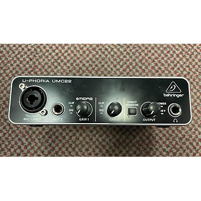 Behringer U-Phoria UMC22 Audio Interface