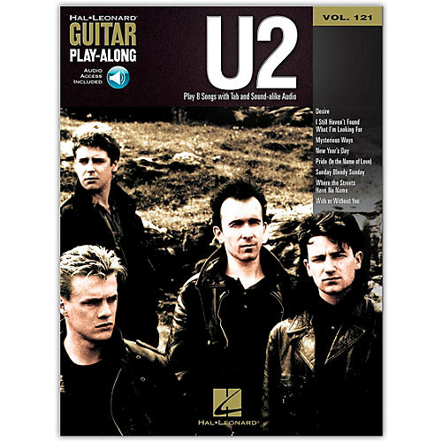 U2 - Guitar Play-Along Volume 121 (Book/Online Audio)