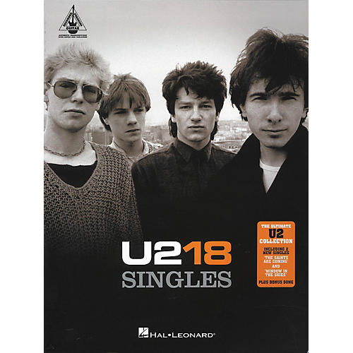 U2 18 Singles Guitar Tab Songbook