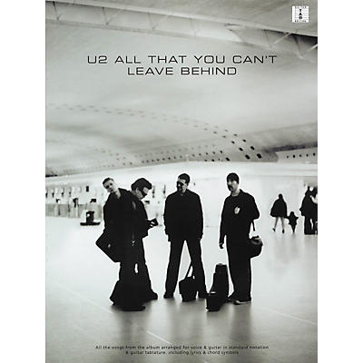 Hal Leonard U2 All That You Can't Leave Behind Guitar Tab Songbook