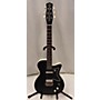 Used Danelectro U2 Solid Body Electric Guitar Black and White