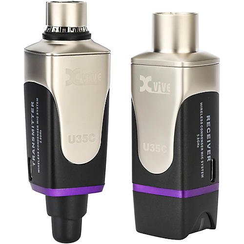 Xvive U35C 5.8GHz Condenser Mic Wireless System Black