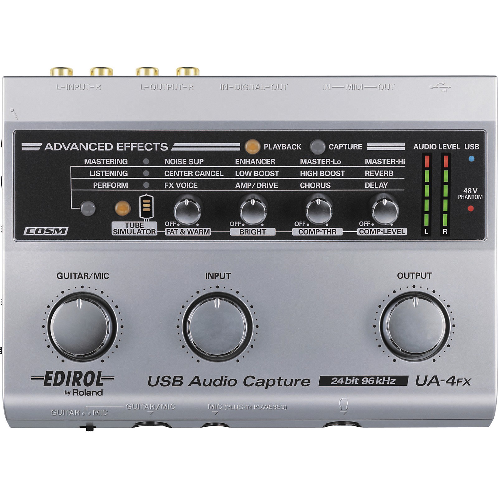 Edirol UA4FX USB Audio Capture Interface Musician's Friend