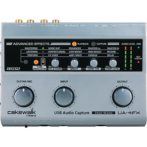 UA-4FX USB Audio Interface with FX