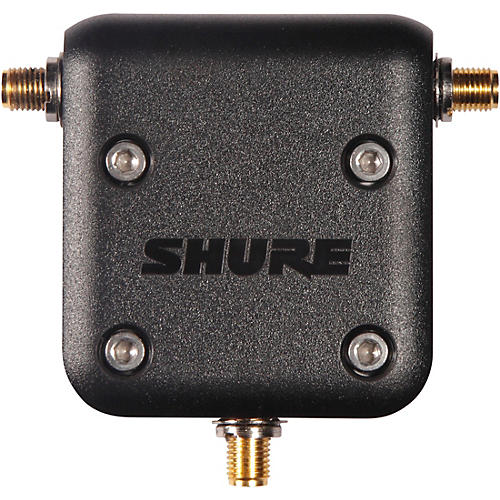 Shure UA221-RSMA Reverse SMA Passive Antenna Splitter Condition 1 - Mint Band 1 Black