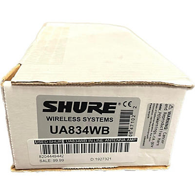 Shure UA834WB IN LINE ANTENNA AMP BOXED