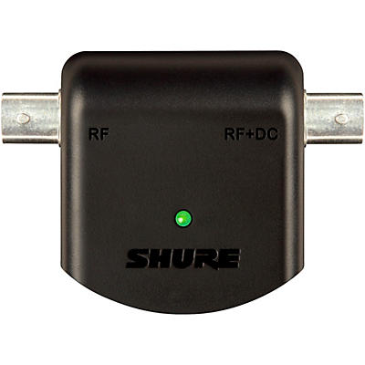 Shure UABIAST-US In-line adapter. Supplies 12V DC bias power over coaxial BNC cable, includes PS23US