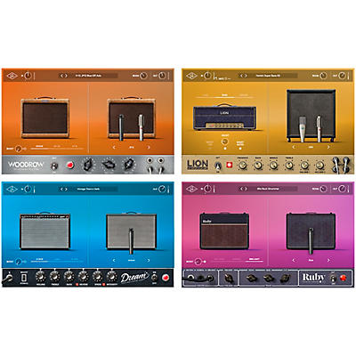 Universal Audio UAD Guitar Amp Plug-in Bundle V2 (Software Download)