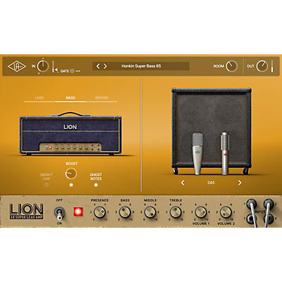 Universal Audio UAD Lion '68 Super Lead Amp Plug-in