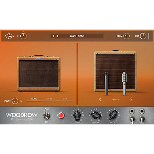 Universal Audio UAD Woodrow '55 Instrument Amp Plug-in
