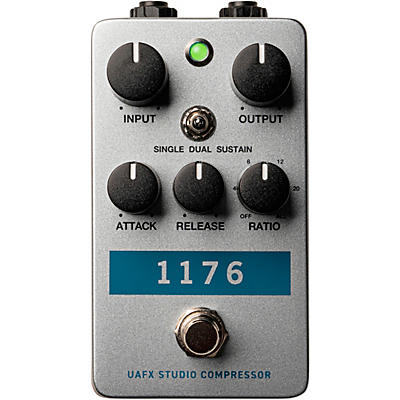 Universal Audio UAFX 1176 Studio Compressor Effects Pedal -