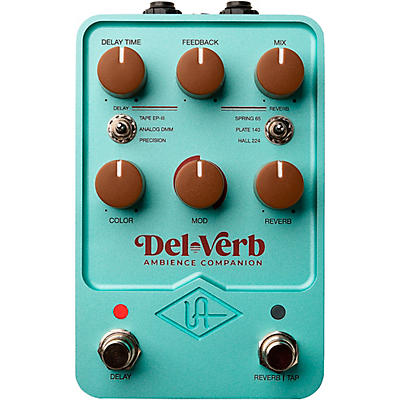Universal Audio UAFX Del-Verb Ambience Companion Effects Pedal -