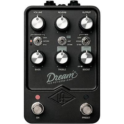 Universal Audio UAFX Dream '65 Reverb Amp Guitar Effects Pedal -