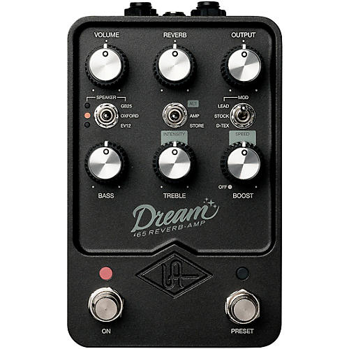 Universal Audio UAFX Dream ' Reverb Amplifier Effects Pedal