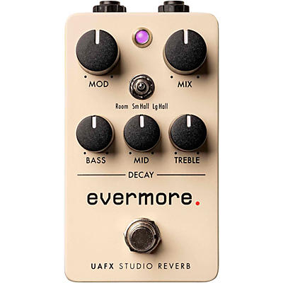 Universal Audio UAFX Evermore Studio Reverb Effects Pedal -
