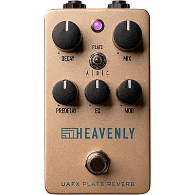 Universal Audio UAFX Heavenly Plate Reverb Effects Pedal