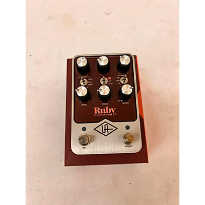 Universal Audio UAFX Ruby '63 Top Boost Effect Pedal