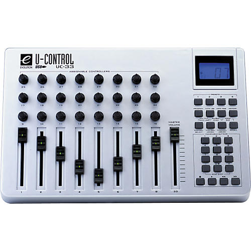 UC-33e Desktop MIDI Control Workstation