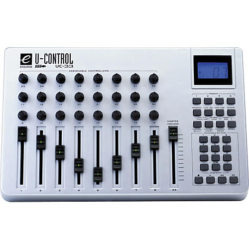 Evolution UC-33e Desktop MIDI Control Workstation