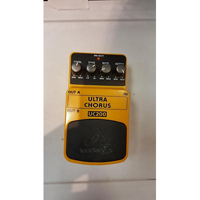 Behringer UC200 Stereo Chorus Effect Pedal