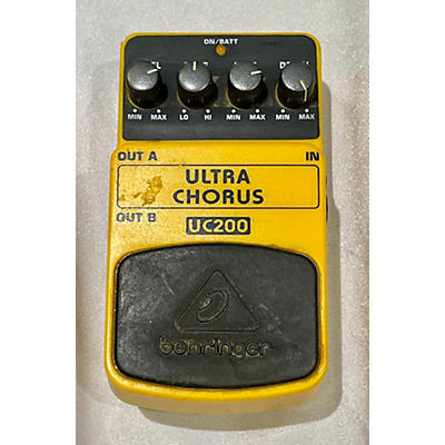 Behringer UC200 Stereo Chorus Effect Pedal