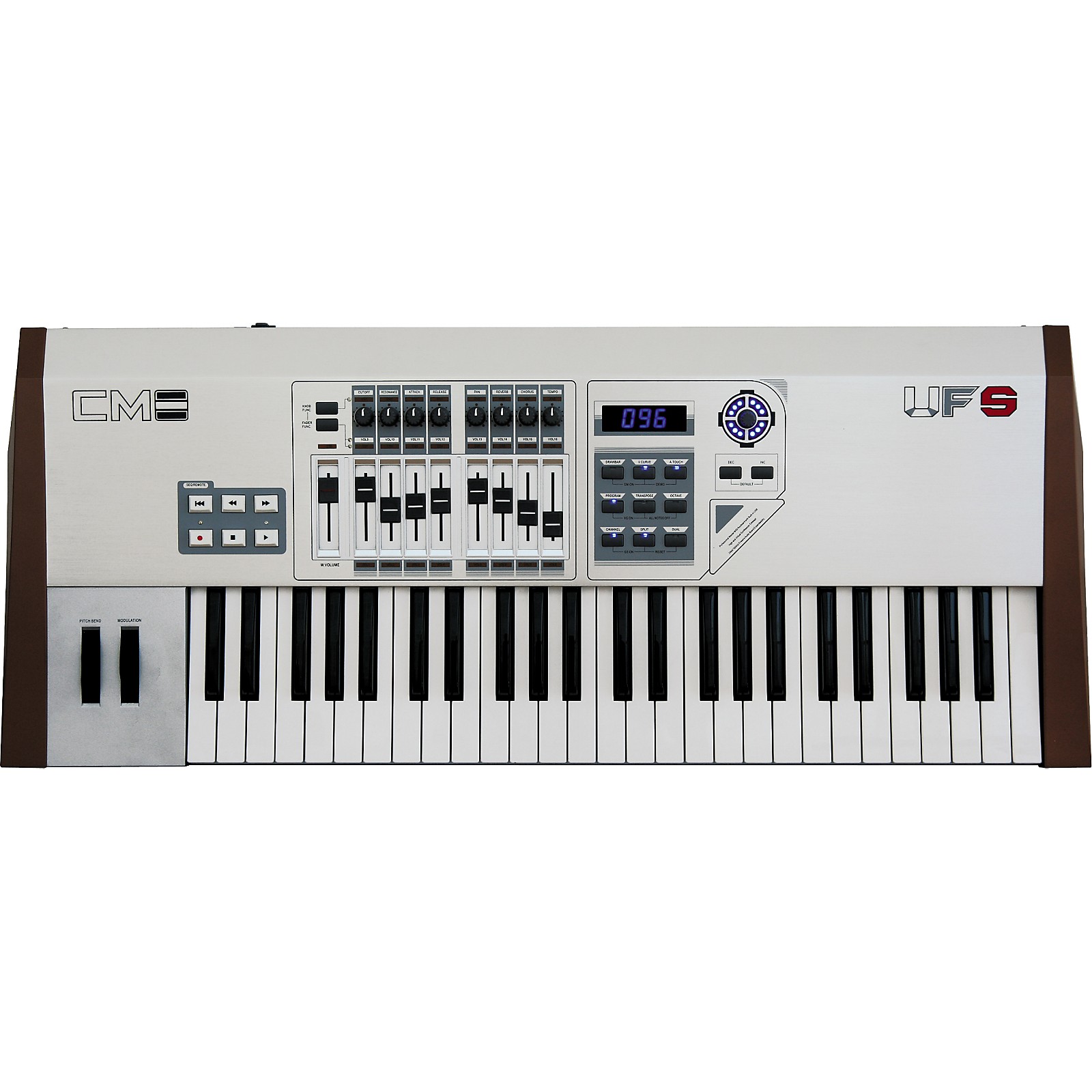 CME UF-5MLan Silver Edition Keyboard Controller | Musician's Friend