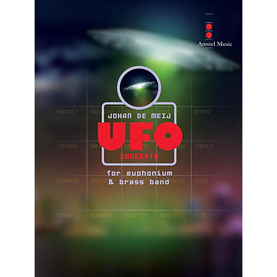 Amstel Music UFO Concerto (for Euphonium and Brass Band) Concert Band Level 5 Composed by Johan de Meij