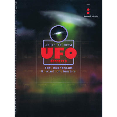 Amstel Music UFO Concerto (for Euphonium and Wind Orchestra) Concert Band Level 5 Composed by Johan de Meij