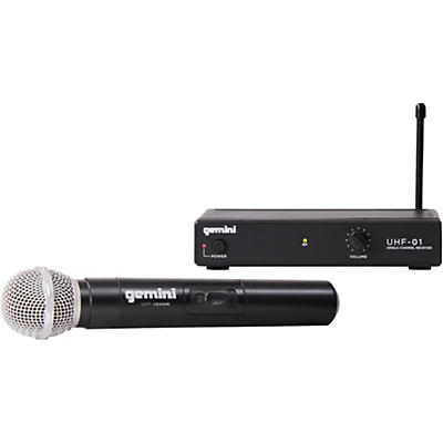 Gemini UHF-01M Wireless Handheld Microphone System