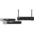 Gemini UHF-02M 2-Channel Wireless Handheld Microphone System, 517.6/521.5MHz S12S34