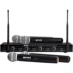 UHF-04M 4-Channel Wireless Handheld Microphone System, 517.6/521.5/533.7/537.2mHz S1234