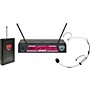 Nady UHF-4 LT/HM-20U (115) Headset Wireless System Black Ch 15